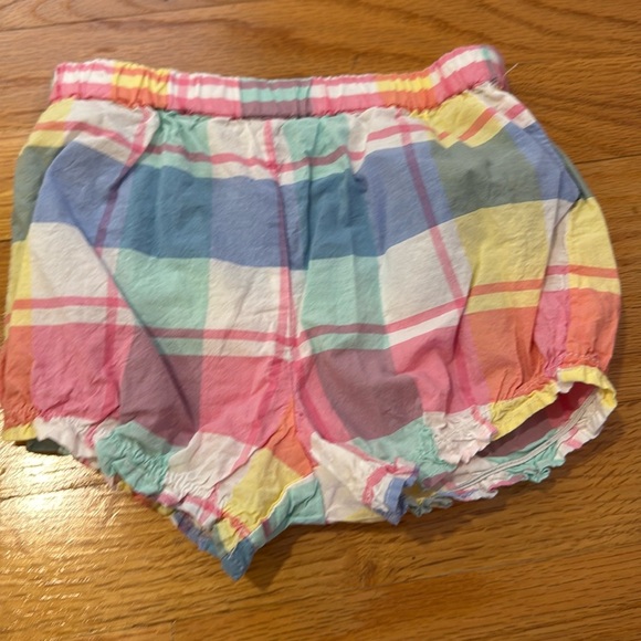 Tommy Bahama Pastel Checked 3 Piece Formal Dress, Bloomer and Hat Set 24 months - Picture 11 of 11
